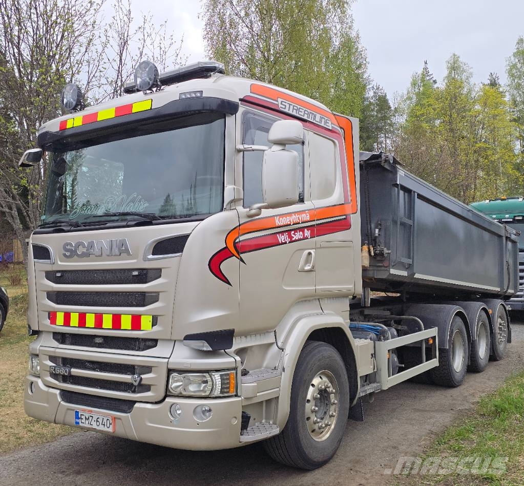 Scania R 580 Camiones bañeras basculantes o volquetes