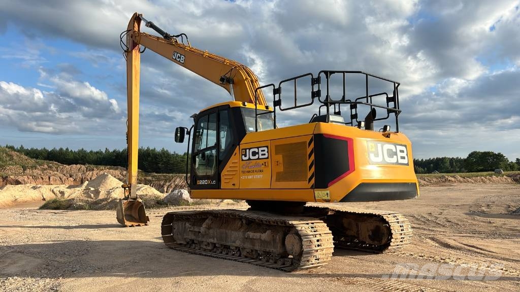 JCB 220X Long Rupsgraafmachines