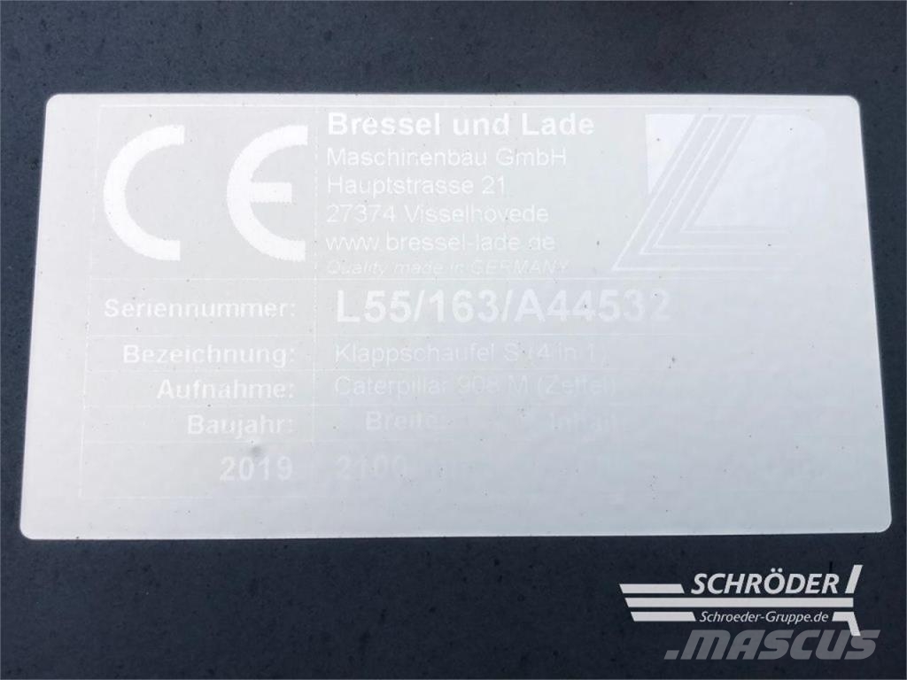 Bressel KLAPPSCHAUFEL S FÜR CAT / ZETTELMEYER Vidlica