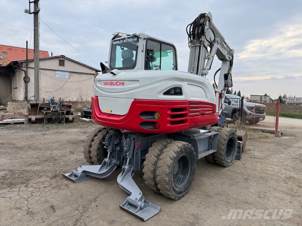 Takeuchi TB 295 W Excavadoras de ruedas