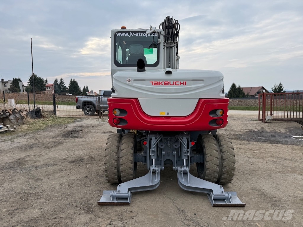 Takeuchi TB 295 W Excavadoras de ruedas