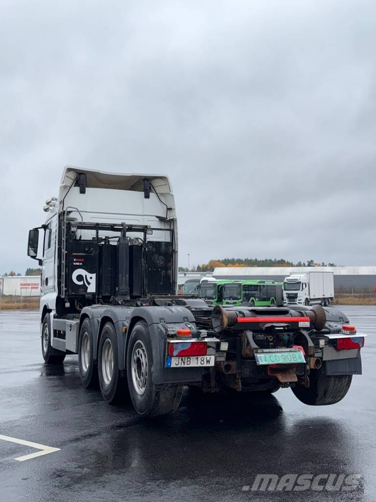 MAN TGX 35.510 8x4-4 BL Tridem HIAB LV plog 吊鉤式起重車