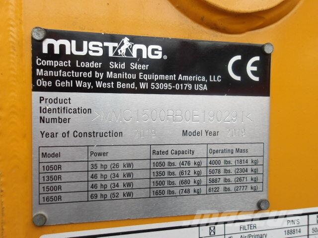 Mustang R1500 Kompaktlaadurid