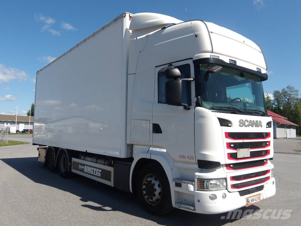 Scania R490 6x2 Camiones con caja de remolque