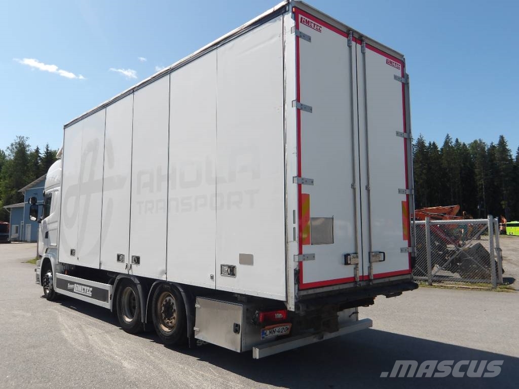Scania R490 6x2 Camiones con caja de remolque