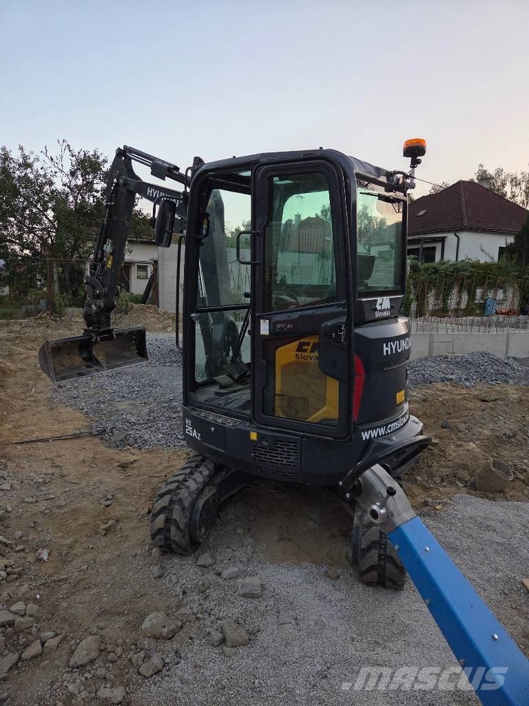 Hyundai HX 25 AZ Mini ekskavatoriai < 7 t