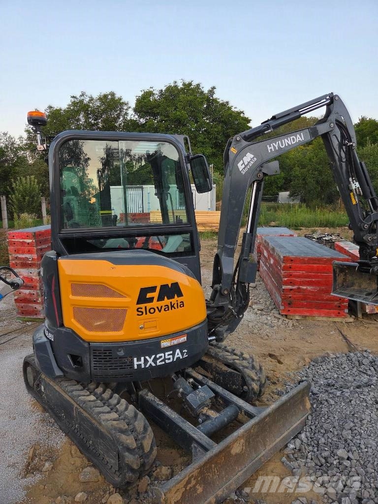 Hyundai HX 25 AZ Mini ekskavatoriai < 7 t