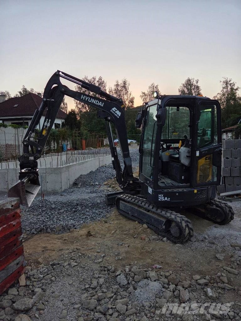 Hyundai HX 25 AZ Mini ekskavatoriai < 7 t
