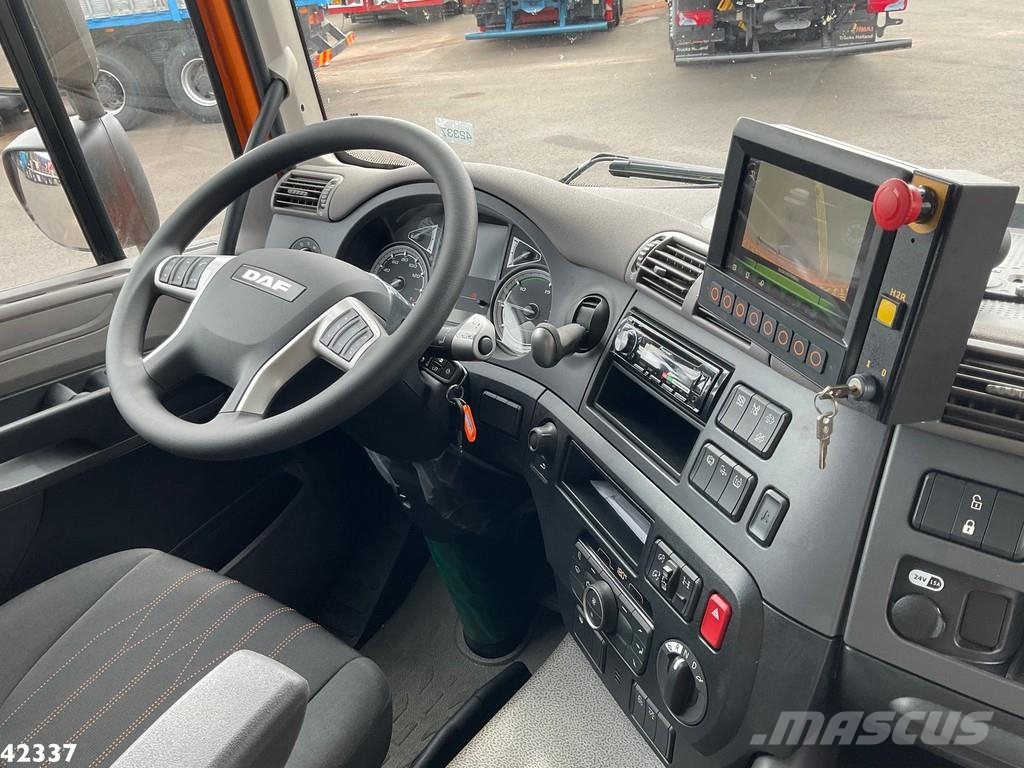 DAF FAN CF 340 Hiab 23 Tonmeter laadkraan Мусоровозы