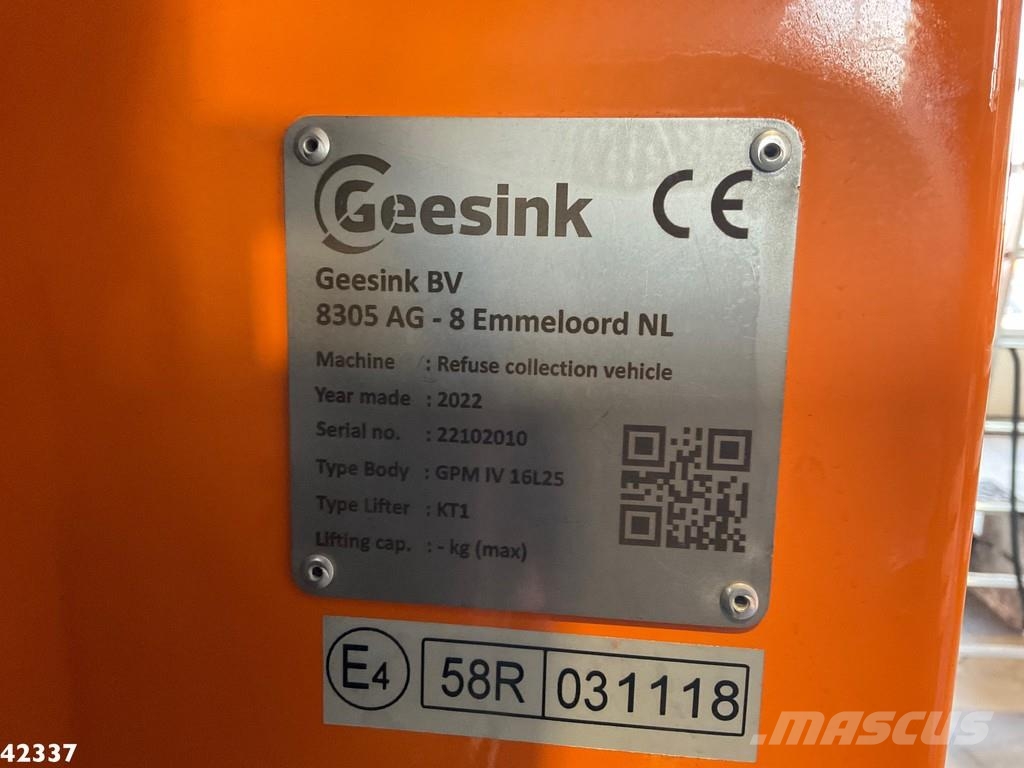 DAF FAN CF 340 Hiab 23 Tonmeter laadkraan Мусоровозы