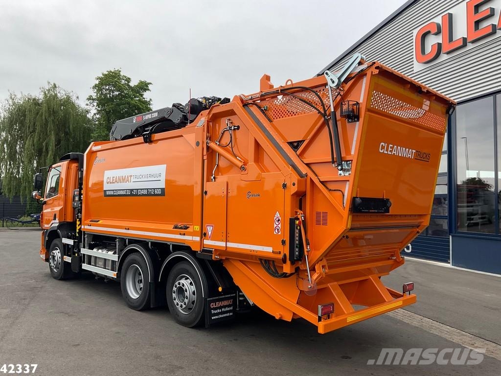 DAF FAN CF 340 Hiab 23 Tonmeter laadkraan Мусоровозы