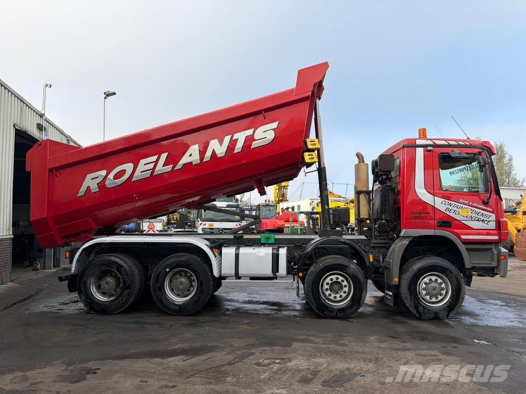 Mercedes-Benz Actros 4144 Kipper - 8x6 - Big Axles - Full Steel Kipper