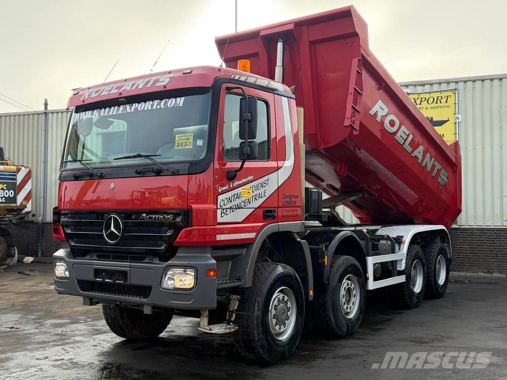 Mercedes-Benz Actros 4144 Kipper - 8x6 - Big Axles - Full Steel Kipper