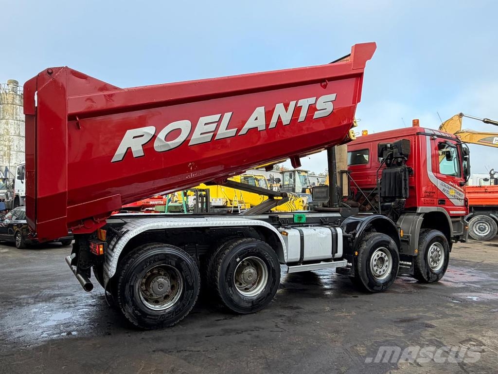 Mercedes-Benz Actros 4144 Kipper - 8x6 - Big Axles - Full Steel Kipper