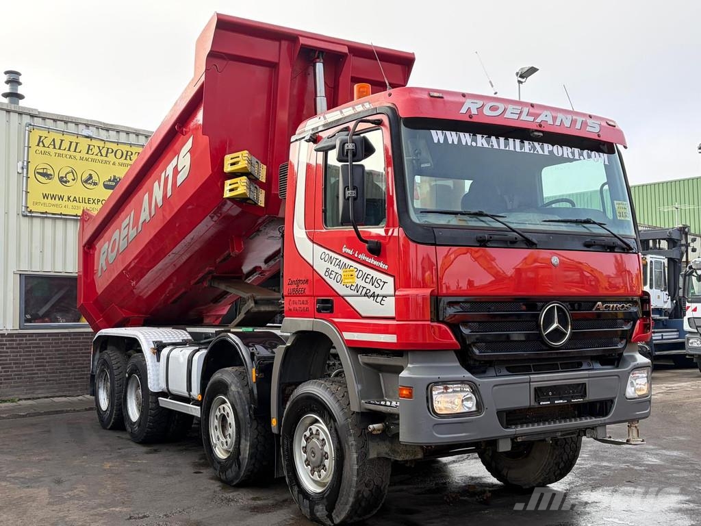 Mercedes-Benz Actros 4144 Kipper - 8x6 - Big Axles - Full Steel Kipper