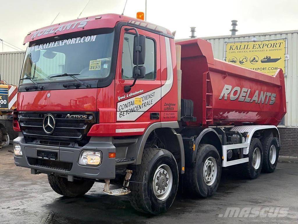 Mercedes-Benz Actros 4144 Kipper - 8x6 - Big Axles - Full Steel Kipper