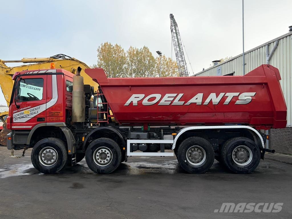 Mercedes-Benz Actros 4144 Kipper - 8x6 - Big Axles - Full Steel Kipper