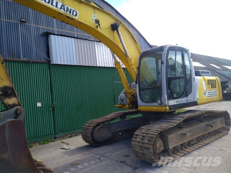 New Holland E 215 Paletli ekskavatörler