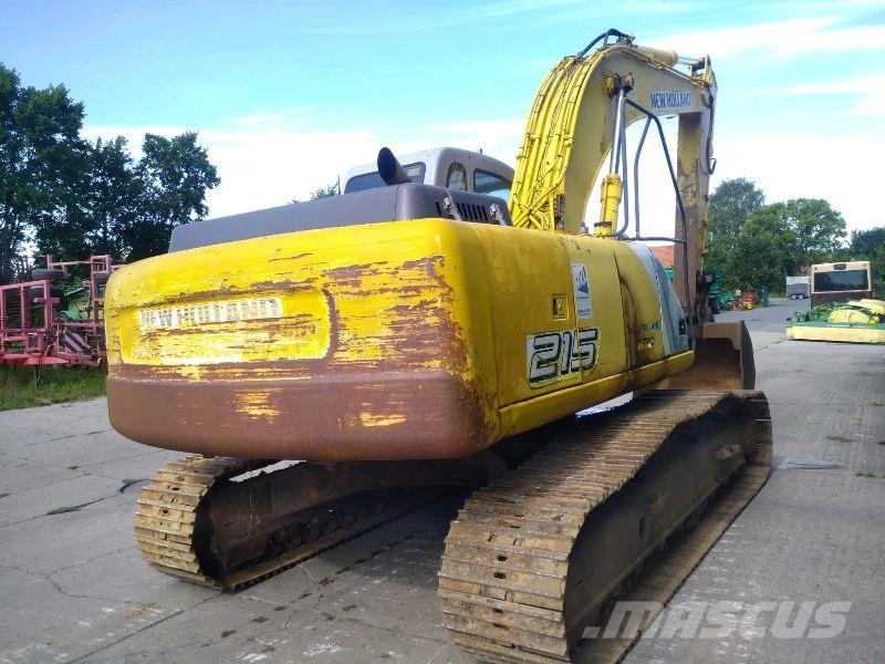 New Holland E 215 Paletli ekskavatörler