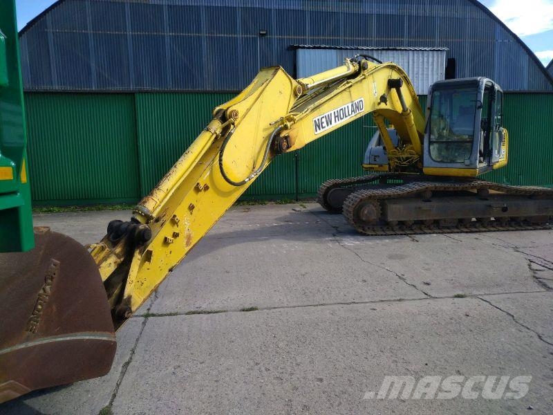 New Holland E 215 Paletli ekskavatörler