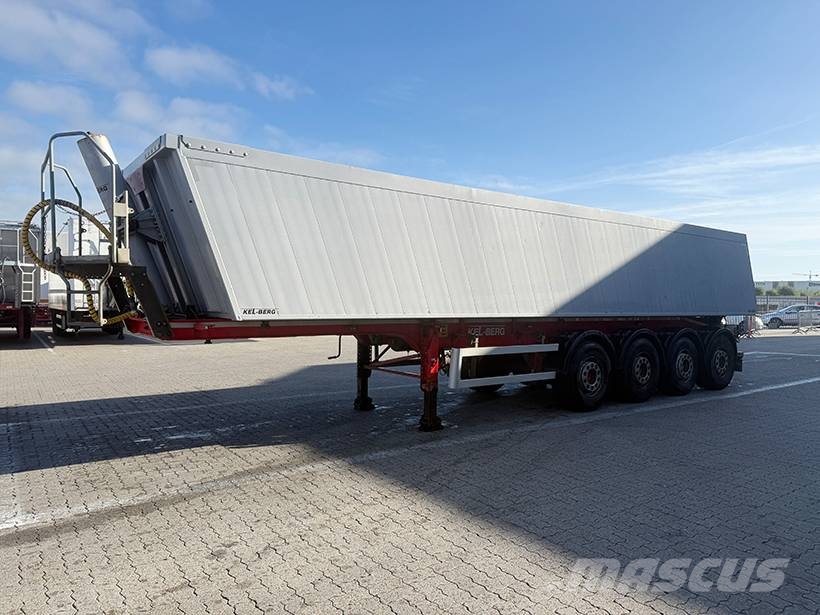Kel-Berg Tipper / Alukastenmulde Kipper 37 m3 نصف مقطورات قلابة