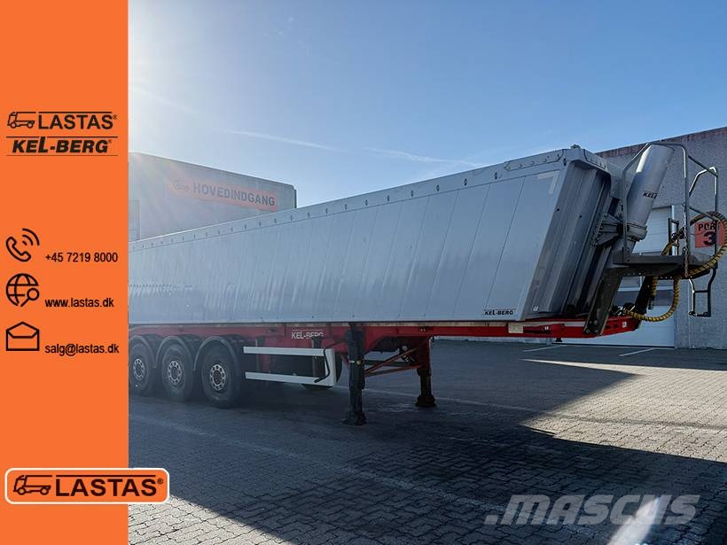 Kel-Berg Tipper / Alukastenmulde Kipper 37 m3 نصف مقطورات قلابة