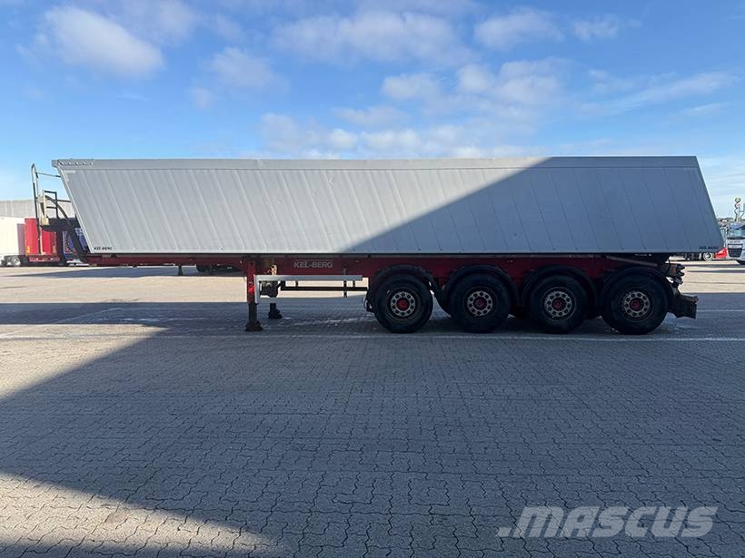 Kel-Berg Tipper / Alukastenmulde Kipper 37 m3 نصف مقطورات قلابة