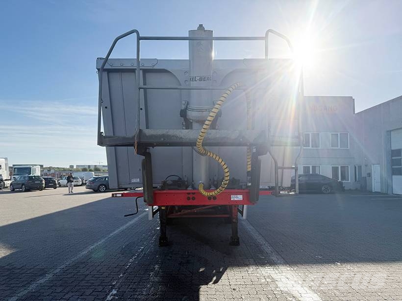 Kel-Berg Tipper / Alukastenmulde Kipper 37 m3 نصف مقطورات قلابة