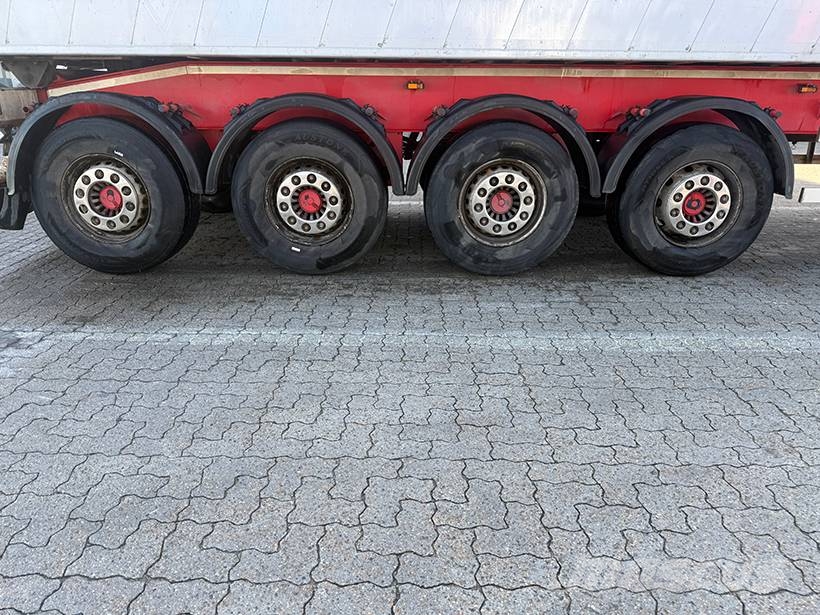 Kel-Berg Tipper / Alukastenmulde Kipper 37 m3 نصف مقطورات قلابة