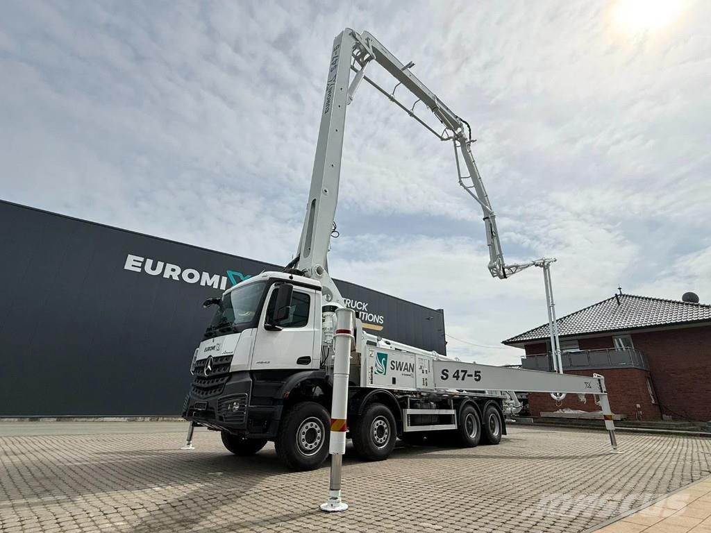 Mercedes-Benz Arocs 4142 Mercedes-Benz Arocs 5 4542 8x4 SWAN TSP Betonpomptrucks