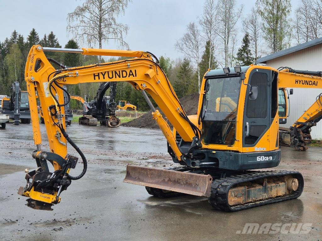 Hyundai R 60 CR-9 Miniescavadeiras < 7t (Mini escavadeiras)