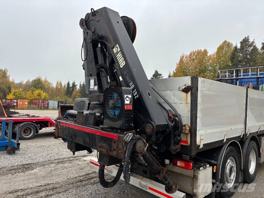 Volvo FM 380 HIAB X-HiPro Darus teherautók