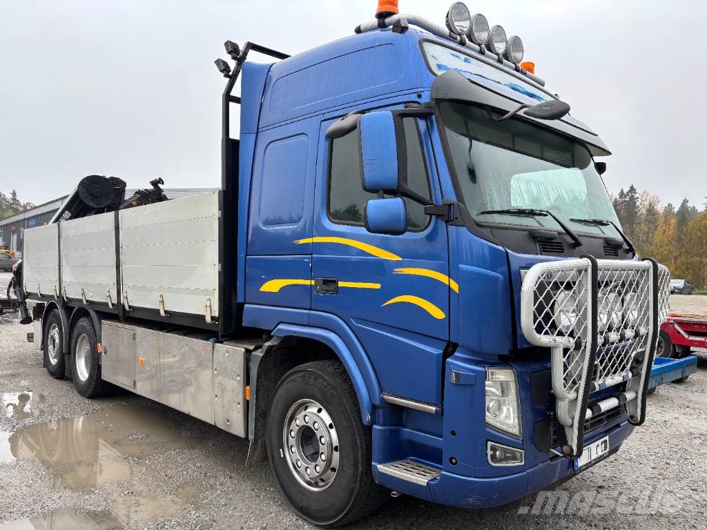 Volvo FM 380 HIAB X-HiPro Darus teherautók