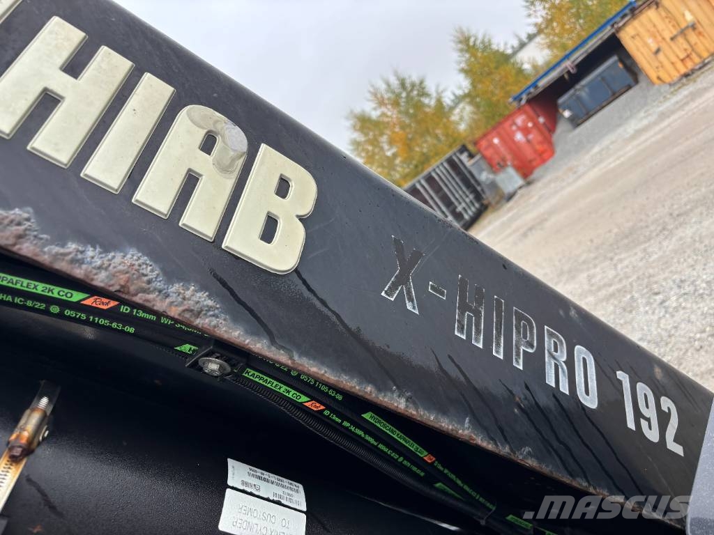 Volvo FM 380 HIAB X-HiPro Darus teherautók