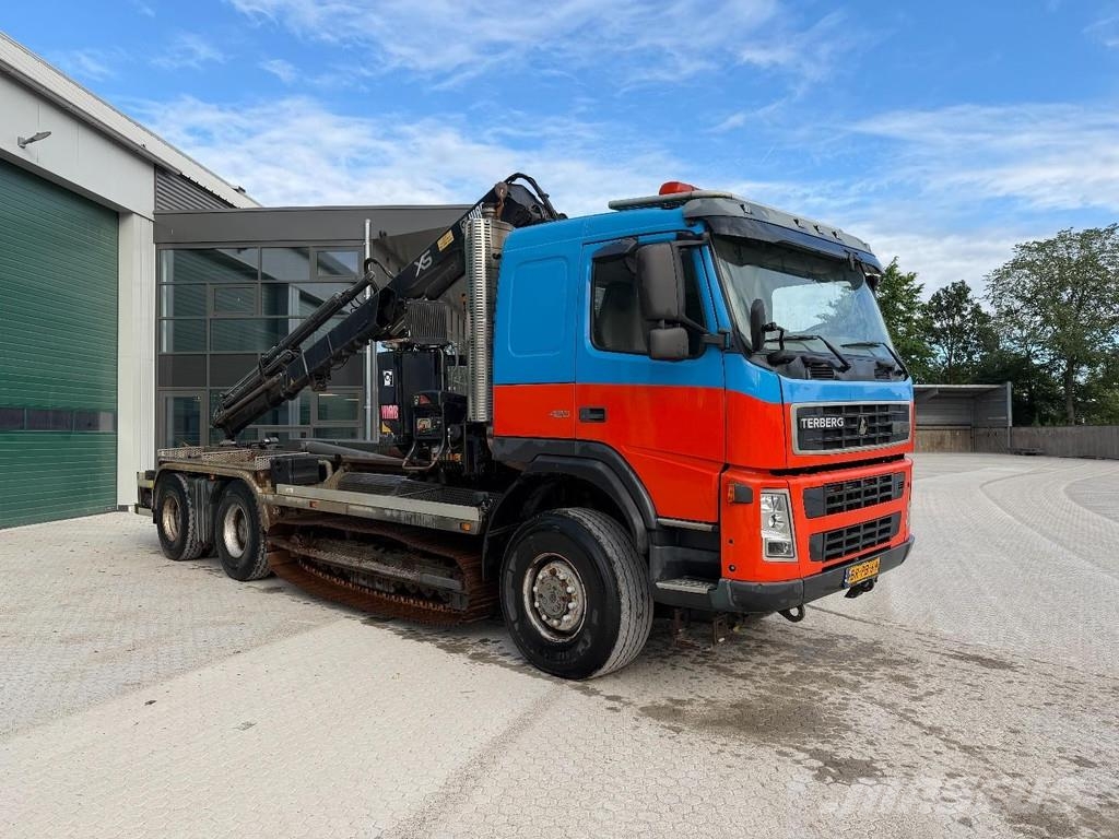 Terberg FM1350-WDGL Hooklift - Crane Vrachtwagen met containersysteem