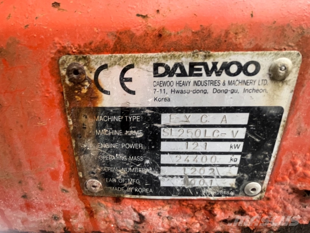 Daewoo Doosan Solar 255 LC V Εκσκαφείς με ερπύστριες