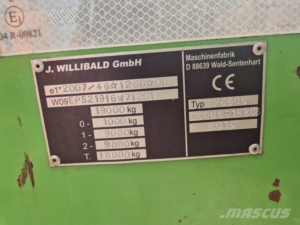 Willibald EP 5500 Muut metsäkoneet