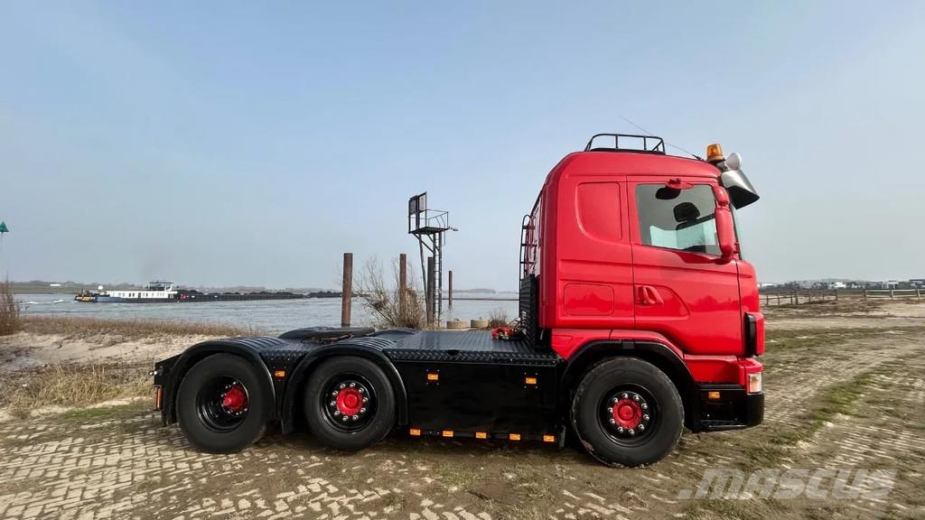 Scania R144-460 V8 Showtruck | origineel NL | handgeschak 中古トラクターヘッド | トレーラーヘッド