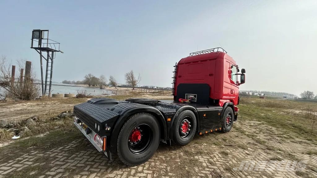 Scania R144-460 V8 Showtruck | origineel NL | handgeschak 中古トラクターヘッド | トレーラーヘッド