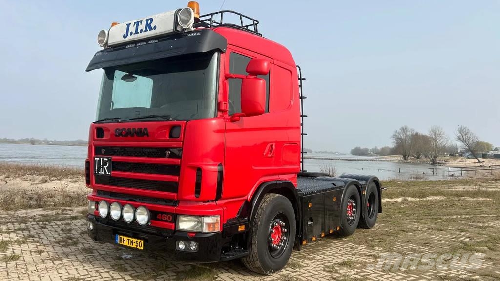 Scania R144-460 V8 Showtruck | origineel NL | handgeschak 中古トラクターヘッド | トレーラーヘッド