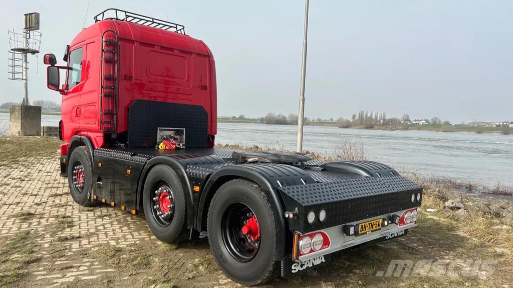 Scania R144-460 V8 Showtruck | origineel NL | handgeschak 中古トラクターヘッド | トレーラーヘッド