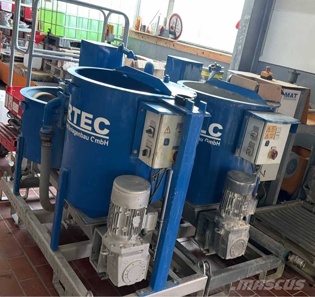 Gertec IS-38-E – Mixing and injection system / Misch- und ملحقات وقطع غيار معدات الحفر