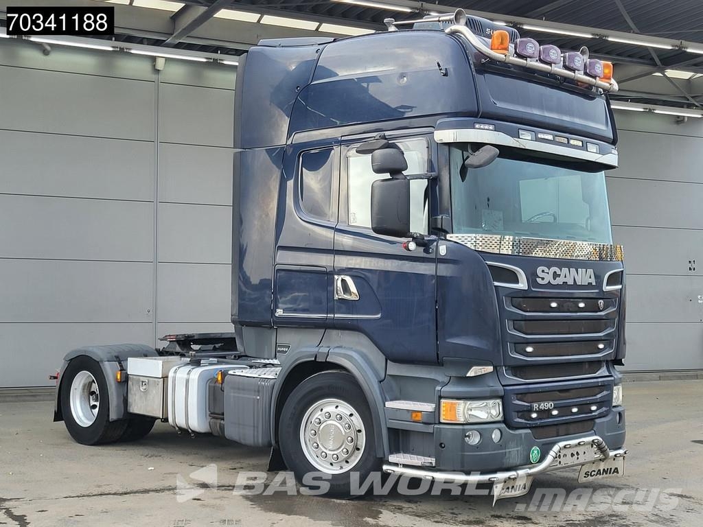 Scania R490 R 4X2 Retarder Hydraulic Standklima Navi Alco Sadulveokid
