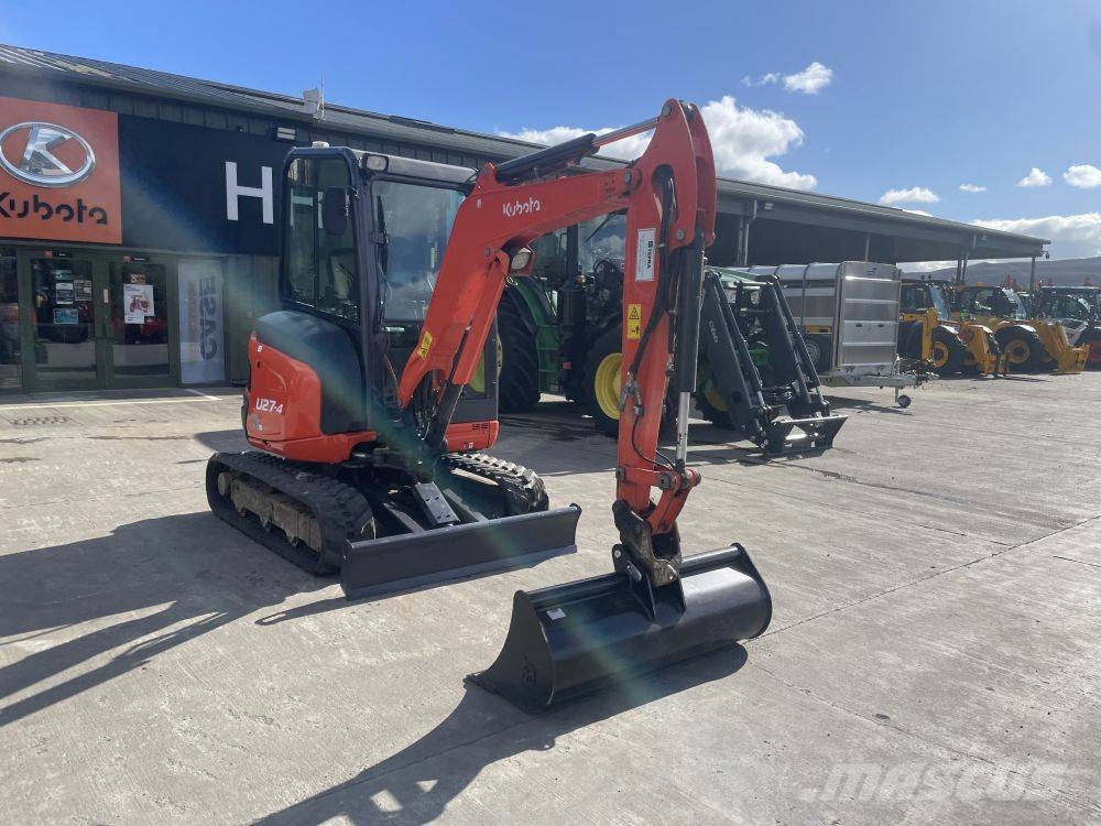 Kubota U 27-4 Mini bageri <7t