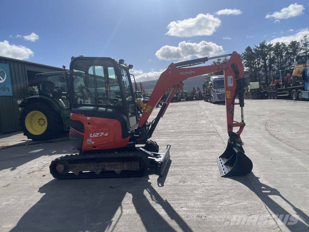 Kubota U 27-4 Mini bageri <7t