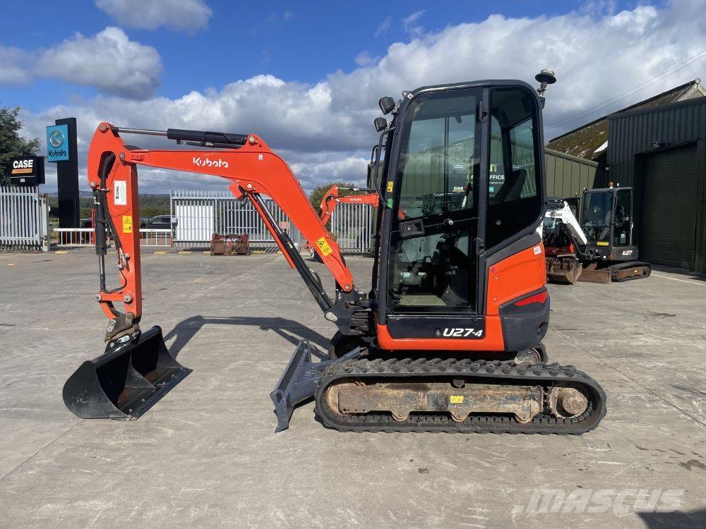 Kubota U 27-4 Mini bageri <7t