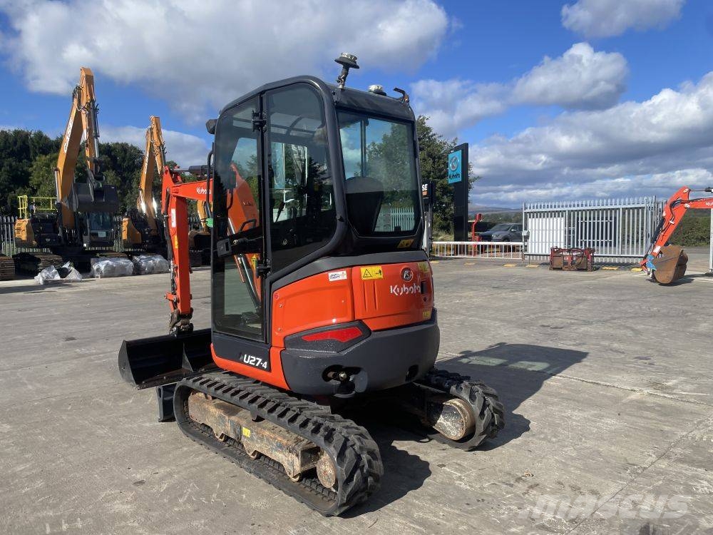 Kubota U 27-4 Mini bageri <7t