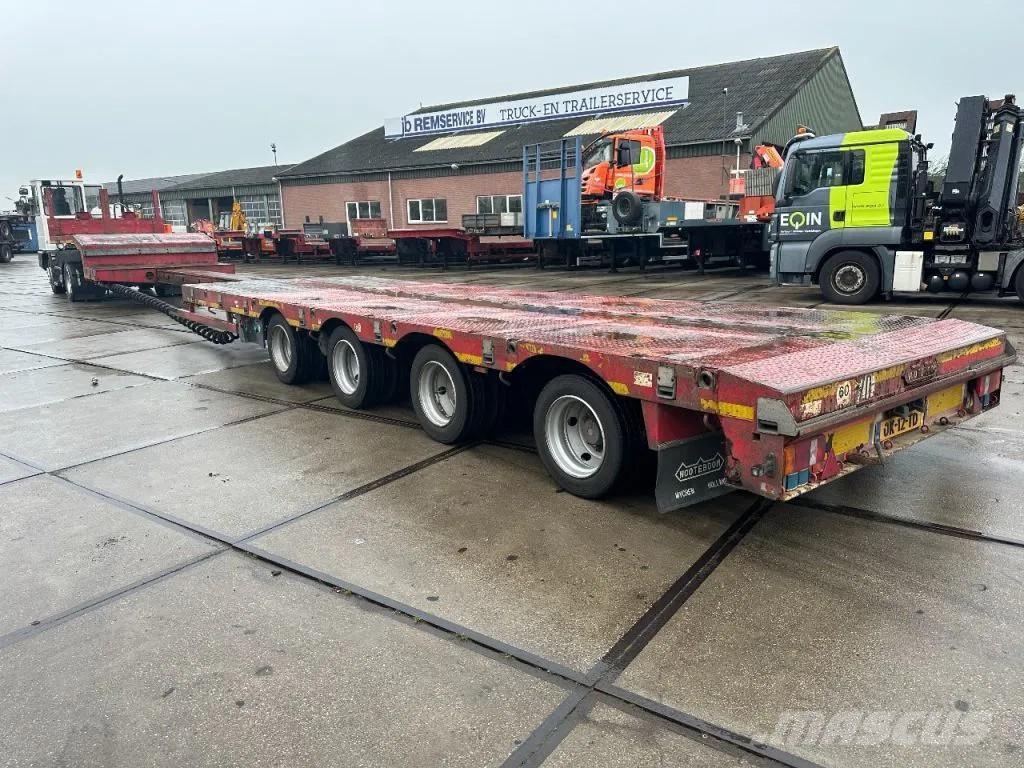 Nooteboom OSD-50-04V - 4 AXLE LAST 2 AXLE STEERING - 6,7 EXT Tieflader-Auflieger