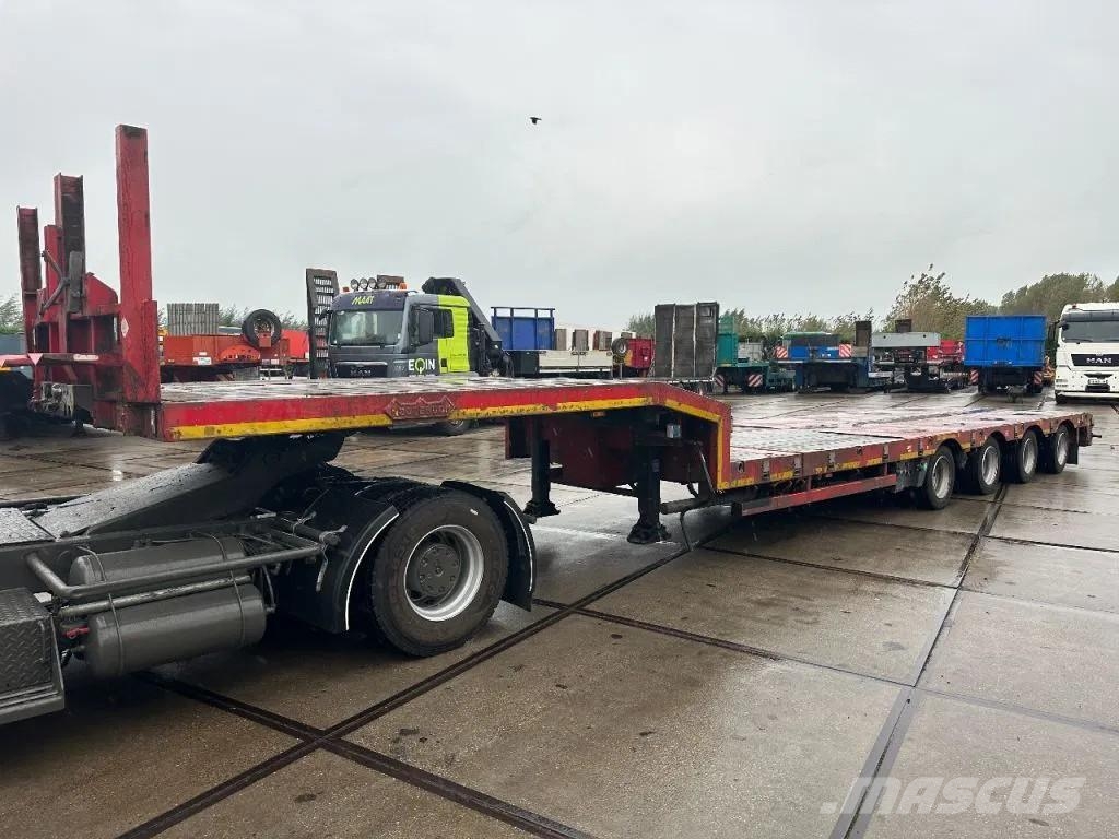 Nooteboom OSD-50-04V - 4 AXLE LAST 2 AXLE STEERING - 6,7 EXT Tieflader-Auflieger