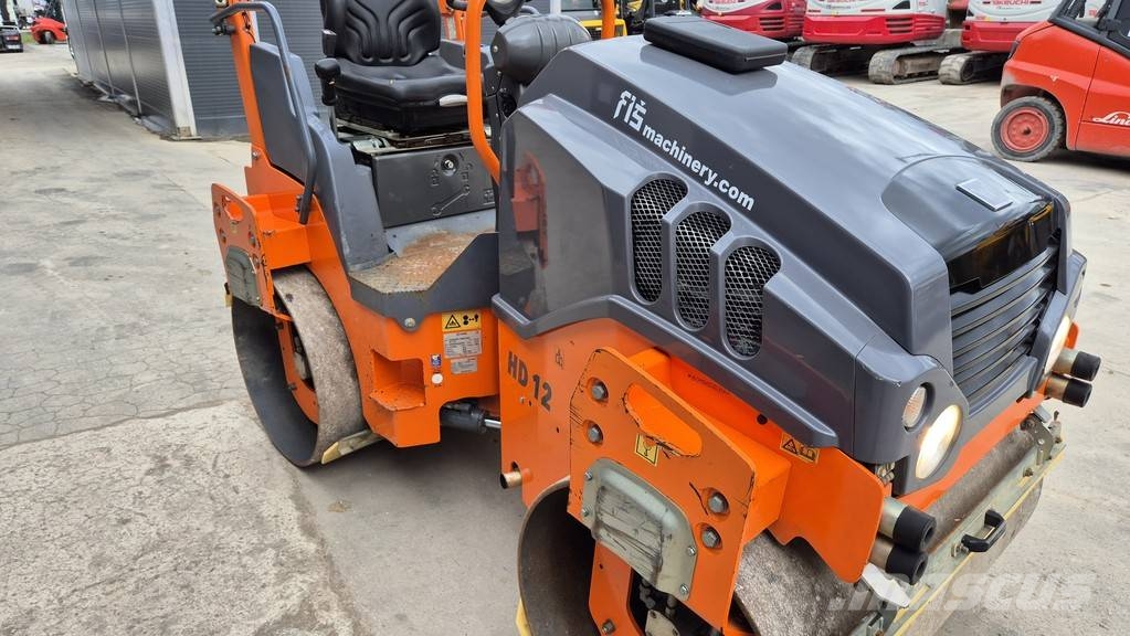 Hamm HD 12 VV - 2019 YEAR - 1180 WORKING HOURS Котки тротуарні